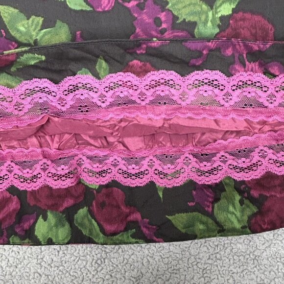 Moulinette Soeurs Dress 8 Dark Floral Forest Fairy Roses Anthropologie Whimsy - Picture 6 of 12